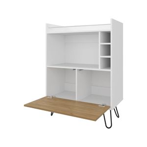 Mueble Bar con Puerta Abatible para Almacenamiento de Vino - Product Image 4