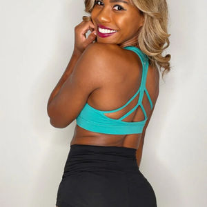 Ropa de Pole Dance para Mujer, Directo de Fábrica, 2026, Cuello Alto, Tela Elástica, Ligera, Transpirable, Top de Alto Rendimiento, Servicio OEM - Product Image 6