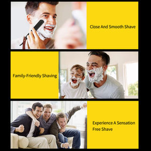 ที่ใส่มีดโกนสแตนเลสแบบพับได้ ด้ามไม้จันทน์ สำหรับตัดผมและโกนหนวดผู้ชาย โดย ANAAIF ENTERPRISES - Product Image 5