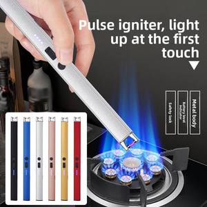 Custom Logo <b>Candle</b> Dericsson Electronic Type C Electric Lighter with Rechargeable Smoking Lighters Hot Selling - Product Image 4