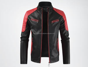 Boomletcorp fabricants professionnels veste en cuir de mode confortable nouveau style tendance veste de mode en cuir pour hommes - Product Image 5