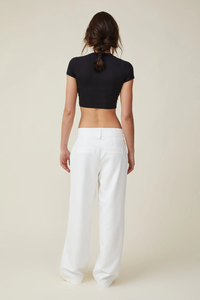 Sudaderas Cortas Personalizadas de Alta Calidad al por Mayor, Antiarrugas y Transpirables para Mujer, Top Corto Grueso Personalizado para Mujer, Invierno - Product Image 3