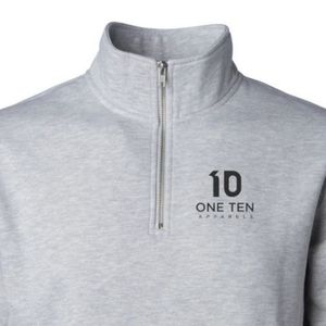 เสื้อสเวตเชิ้ตผู้ชายแบบซิปครึ่งตัว น้ำหนักปานกลาง เนื้อผ้านุ่มสบาย เหมาะสำหรับเล่นกีฬาและสวมใส่ลำลอง แขนยาว - Product Image 3