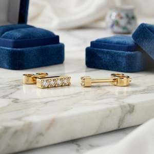 สตั๊ดแถบช่องกลม0.10CTW - Product Image 2