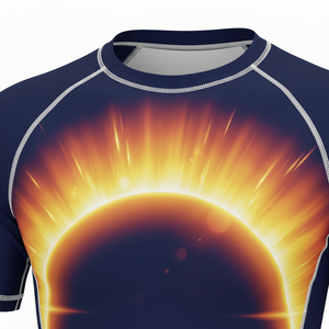 Camiseta de compresión duradera sublimada para hombres, mujeres y niños, para MMA, BJJ, Jiu Jitsu, entrenamiento sin gi, personalizada, al por mayor, traje de baño - Product Image 4