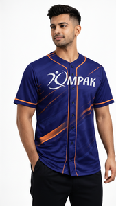 Camiseta de béisbol de alta gama diseñada con tecnología de sublimación para equipos y marcas - Product Image 3