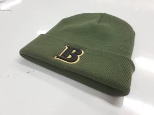 Custom Waffle Knit Beanie <b>Cap</b> with Modern Textured Design Soft Warm Material Maroon And Black Cuffed Design Casual Style - Product Image 4