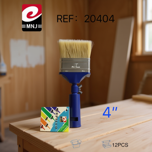 Pennello MNJ da 4 pollici con setole professionali per pareti e superfici in legno - Product Image 3