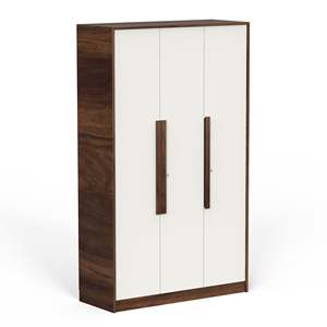 Armario Maltein de 3 Puertas con Estantes y Perchero, Organizador de Ropa para Dormitorio, Armario, Gabinete - Product Image 2