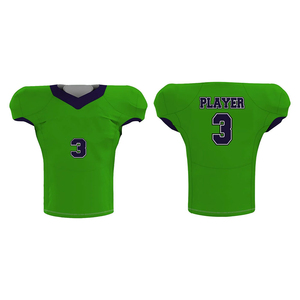 Jersey de Fútbol Americano Personalizado con Nombre de Equipo, Azul, para Hombre, Uniforme Deportivo Hecho a Medida, 100% Poliéster de Secado Rápido - Product Image 6