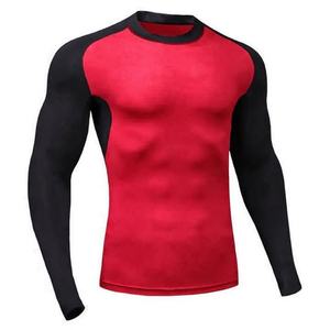 Camiseta Deportiva Unisex de Compresión, Transpirable, para MMA, Ajustada, Elástica, Capa Base para Entrenamiento, Rendimiento OEM, 100% - Product Image 4
