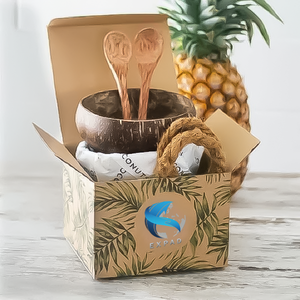 Juego de Cuencos Artesanales de Cáscara de Coco Natural al por Mayor para Decoración de Cocina, OEM, Vajilla Tropical Sostenible para Servir - Product Image 6