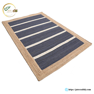 High Quality Jute Area Rug – Eco Friendly Natural Fiber <b>Carpet</b> for Home, Hotel and Office Use - Product Image 2
