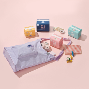 [Its Me] Pure & Fit Regular, Paquete de 12 Toallas Sanitarias con Doble Núcleo de Pulpa para una Absorción Rápida, Toalla Suave para el Periodo - Product Image 1