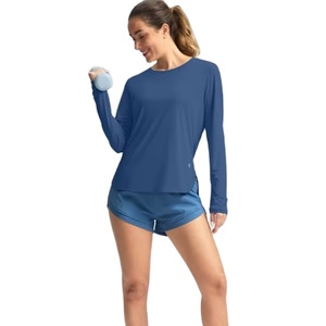 Womens Soft Cotton Relaxed Fit Lounge <b>Set</b> Long Sleeve T Shirt and Short Pant Lightweight Comfortable Breathable Pajama <b>Set</b> - Product Image 1