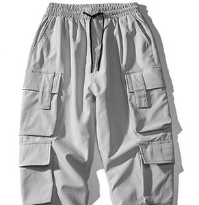 Pantalones Cargo Tácticos para Exteriores, Transpirables, Ecológicos, de Secado Rápido, Lavado Ligero, ODM, Algodón Orgánico, Multibolsillos para Hombre - Product Image 1