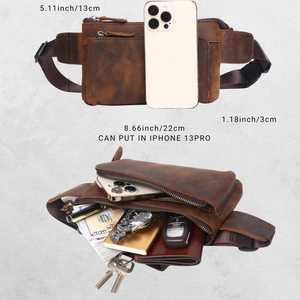 Servicio OEM, Nuevo, Riñoneras de Cuero de Secado Rápido, Bolsa para Dinero, Riñoneras de Viaje, Alta Demanda, Mejor Fabricación, Suaves - Product Image 3