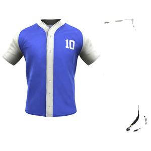 Camiseta de béisbol de poliéster personalizada más vendida de 2024, uniforme de diseño superior, media manga, ropa deportiva de estilo más nuevo - Product Image 4