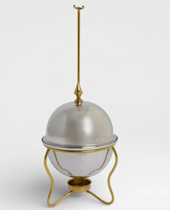 Ensemble de réchauds en acier inoxydable 201 avec couvercle en verre, chauffe-plats portable, compatible lave-vaisselle, pour la restauration, les restaurants et les hôtels - Product Image 2