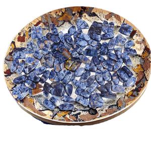 ต่างหูควอตซ์พีเทอร์ไซต์ธรรมชาติคุณภาพสูง ทรงกลมแบบคาโบชอง ขนาด 10-25 มม. ฟรีไซส์ สำหรับเครื่องประดับบำบัด - Product Image 2