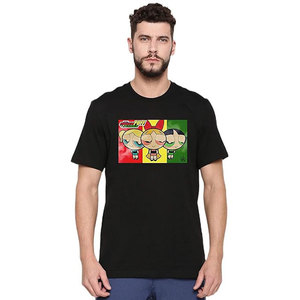 เสื้อยืดคอกลมแขนสั้นสำหรับผู้ชายเสื้อยืดสีขาวผ้าฝ้าย100% ทรงสูง - Product Image 2