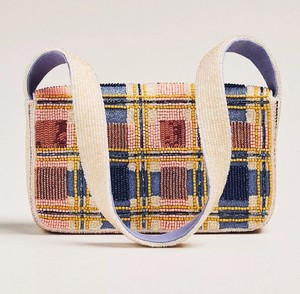 Bolso de hombro decorativo multicolor con bordado de cuentas para mujer, bolso cruzado moderno para eventos, fiestas, regalos, bolso de moda. - Product Image 5