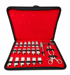 Juego de Instrumentos Quirúrgicos Manuales de Acero Inoxidable, 20 Piezas, Retractor Cervical – Sistema de Retracción Quirúrgica para Neurocirugía de Columna Vertebral - Product Image 1