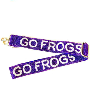 Correa ajustable con cuentas para bolso Go Noles Gameday, asa decorativa con bordado de cuentas de semillas, accesorio de moda - Product Image 2