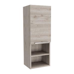 Armadietto per Medicinali Savona Grigio Chiaro di DEPOT E SHOP, Monoporta con Due Ripiani Interni e Due Esterni per Organizzazione Bagno - Product Image 4