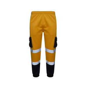 Industrial Safety Jogger Pant ANSI/EN ISO CLASS 2 Waterproof Reinforced with <b>LED</b> Flash Multi-Pocket Layout for Tools Accessories - Product Image 1