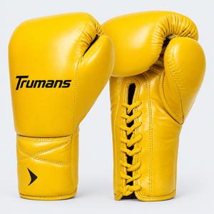 Gants de boxe Muay Thai en cuir personnalisés pour l'entraînement et le combat, avec fermeture auto-agrippante, pour hommes et femmes - Product Image 2