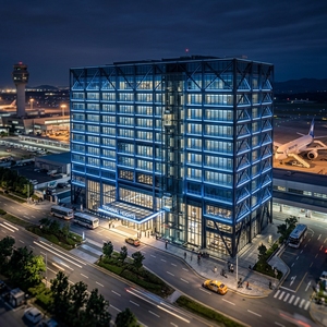 Estructura <span class=keywords><strong>de</strong></span> Acero Prefabricada para Construcción en Fases, Edificio Hotelero Expandible, Estructura Comercial Prefabricada - Product Image 1