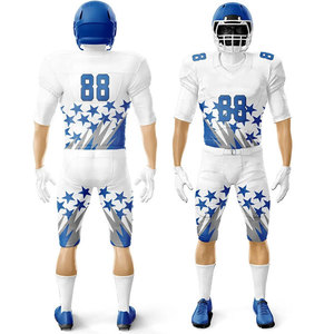 Full Sublimation Digital Print Rugby Jersey Shirt and Pant Made of 100% Polyester American Football Uniform Custom Club Set - Product Image 4