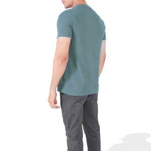 เสื้อยืดคุณภาพสูง แฟชั่นใหม่ ผ้าฝ้าย 100% แบบยูนิเซ็กส์ สไตล์เรียบง่ายสำหรับฤดูร้อน แขนสั้น เสื้อยืดสีพื้น - Product Image 2