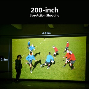 Mini projecteur Android Full HD A45 OEM ODM CE 1080P natif Bluetooth 3D Wifi Dolby Vision Multimédia 2026 RGB Laser Ultra Courte Portée - Product Image 2