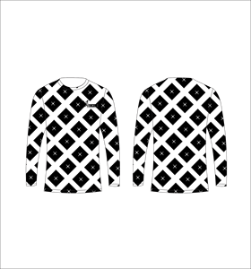 Men s Long Sleeve <b>Geometric</b> Pattern Sublimation Printed T <b>Shirt</b> O Neck Casual Breathable Regular Fit Polyester Jersey Wholesale - Product Image 1