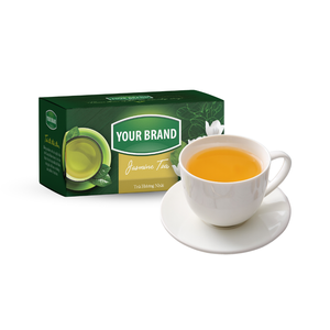 Sachet de thé aux herbes de gros OEM Sachets de thé noir parfumés Sachet double chambre Boîtes de thé étiquettes dorées - Product Image 4