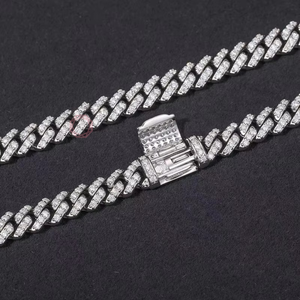 Joyería Urbana Cubana Personalizada de Plata 925 OEM ODM, Fabricantes de Joyería Fina, Collares, Cadenas Chapadas en Oro, Aretes, Anillos, Pulseras - Product Image 1