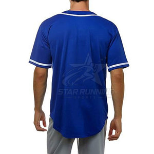 Camiseta de Béisbol Económica, Duradera, Ligera, Transpirable, 100% Poliéster, Ecológica, de Secado Rápido, Último Diseño STAR - Product Image 4