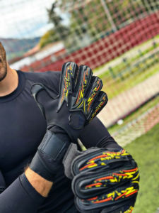 Guantes de Portero Profesionales, Nuevo Diseño, Guantes de Fútbol con Protección para los Dedos, Transpirables - Product Image 6