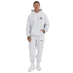 Sweat-shirt à capuche unisexe personnalisé avec logo imprimé et brodé, coupe classique, couleur unie, poche avant, décontracté, respirant, pour l'automne - Product Image 6