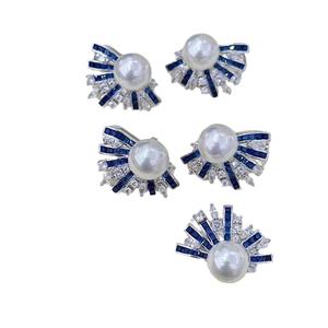 High Quality 925 Precision 10-11mm New Commuting Versatile Natural <b>Pearl</b> <b>Earrings</b> Comparable to Australian White Strong Light - Product Image 5