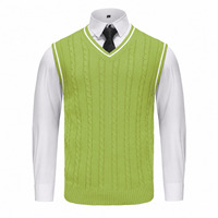 Pull en molleton tricoté à col rond pour homme en mélange polyester-coton de luxe, personnalisable OEM pour les commandes en gros rapides