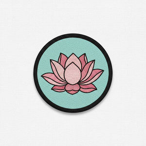 Parche bordado de arte asiático personalizado, pez Koi de la suerte, aplique termoadhesivo, insignias tejidas para ropa, uniformes de equipo personalizados al por mayor - Product Image 2