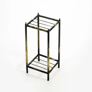 Trending Decorative Iron Flower Vase for Contemporary Interior Design MarketsModern Handmade Small Iron Planter for Desk <b>Plants</b> - Product Image 1
