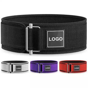 Cinturón de Levantamiento de Pesas de Neopreno de Alta Resistencia de 10 mm, Logotipo Personalizado, Cierre de Gancho y Bucle Antideslizante, Soporte Lumbar Ajustable Profesional, Unisex - Product Image 2