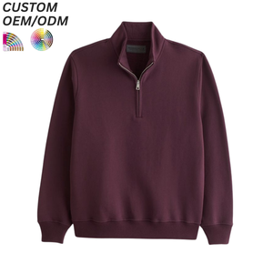 Sudadera de Corte Regular para Hombre, Estilo Casual, Algodón, Color Sólido, Tacto Suave, Logotipo Personalizado, Soporte OEM ODM, Suministro al por Mayor - Product Image 5