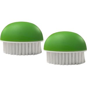 Set di 2 Spazzole Verdi di Qualità per Pulizia Quotidiana, Essenziali per la Cura delle Verdure - Product Image 1