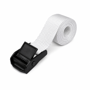 Cam Buckle Polyester Lashing Strap 25mm Black <b>White</b> Wire-<b>Cargo</b> CE Quatest3 Certified Provina Brand 800kg Break Strength Binh - Product Image 5