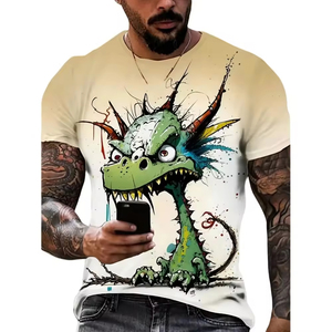 Men's T-Shirts Custom Sublimation T shirt <b>100</b>_ <b>Polyester</b> Printing Men Printed Graphic New arrival Men - Product Image 3
